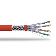 S/FTP Shielded CAT 7 Twisted Pair Installation Cable