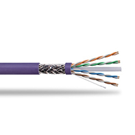 SF/UTP double fully Shielded CAT 6 Twisted Pair Installation Cable