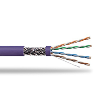 SF/UTP double fully Shielded CAT 5e Twisted Pair Installation Cable